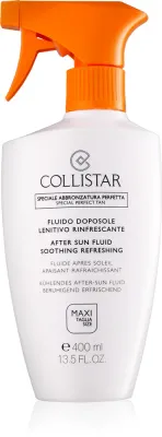 Collistar Special Perfect Tan After Sun Fluid Soothing Refreshing - Успокаивающий лосьон для тела после загара, 400 мл
