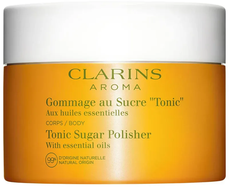 Clarins Tonic Sugar Polisher - Осветляющий пилинг с омолаживающим действием, 250 г