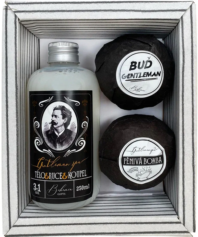 Bohemia Gifts & Cosmetics Gentleman Spa - Подарочный набор для мужчин для ванны