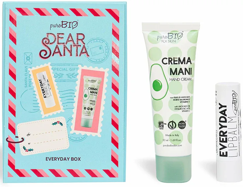 puroBIO Cosmetics Dear Santa Everyday Box - в подарочном наборе, 2 шт