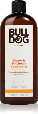 Гель для душа Bulldog Ginger and Patchouli мужской, с ароматом имбиря и пачули, 500 мл