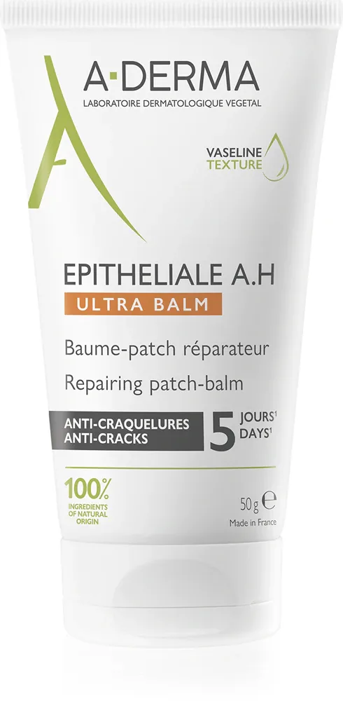 A-Derma Epitheliale A.H. Ultra Balm Repairing Balm-Patch - Бальзам для восстановления сухой и очень сухой кожи, 50 г
