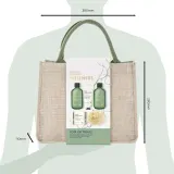 Baylis & Harding Wellness. Energise - Подарочный набор косметики для лица: сумочка косметичка Ginger, Lime & Basil Leaf Ginger, Lime & Basil Leaf — фото 4