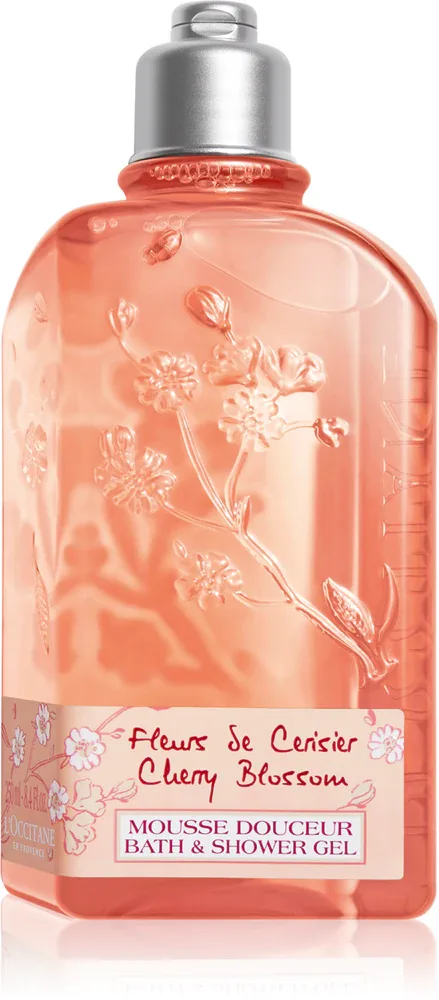 L’Occitane Cherry Blossom - Гель для ванны и душа, 250 мл