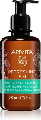 Apivita Refreshing Fig Moisturizing Body Milk - Увлажняющее молочко для тела, 200 мл