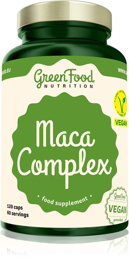 Мака GreenFood Nutrition Maca Complex корень маки, в капсулах, 120 капсул