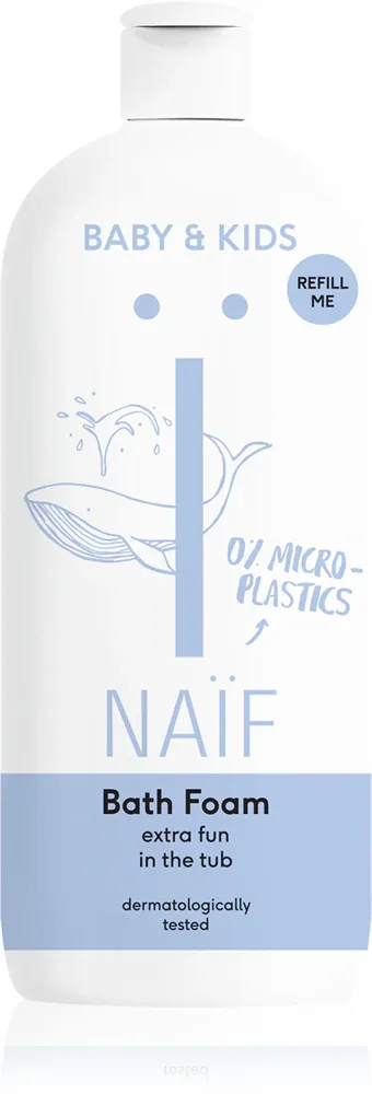 Naif Baby & Kids Bath Foam - Расслабляющая ванная пена для детей