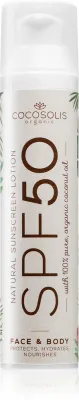 COCOSOLIS Natural Sunscreen Lotion - Защитный крем для загара SPF 50, 100 мл