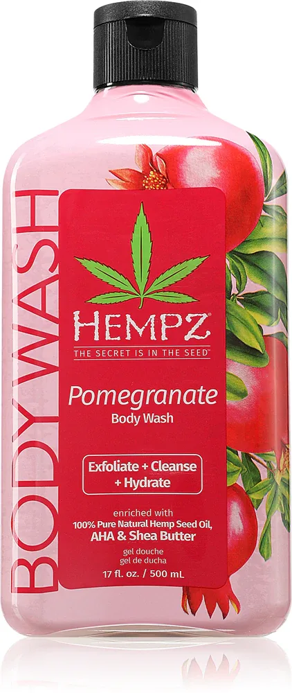 HEMPZ Pomegranate - Гель для душа, 500 мл