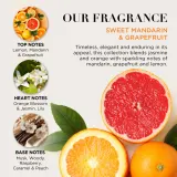 Baylis & Harding Sweet Mandarin & Grapefruit - Подарочный набор для ванны — фото 3