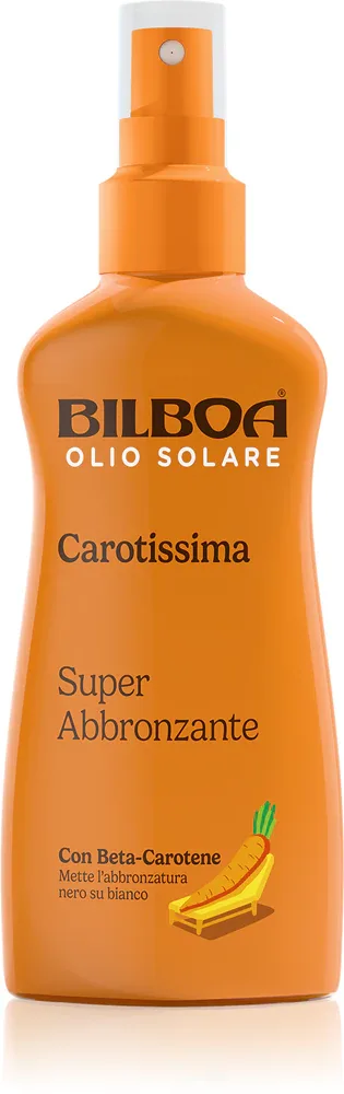 Bilboa Carotissima Olio - Масло для загара в спрее с бета-каротином, 200 мл