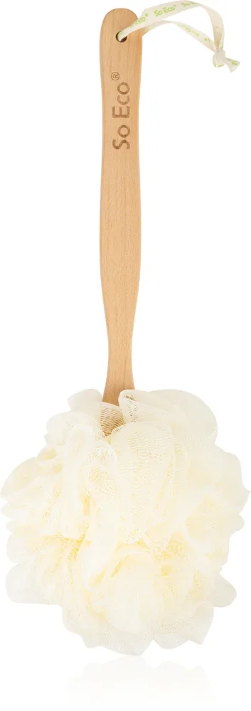 So Eco Long Handle Shower Pouf - Губка для тела с длинной ручкой, 1 шт