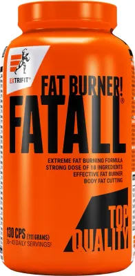 Жиросжигатель Extrifit Fatall Fat Burner в капсулах, с гуараной и куркумой, 130 капсул