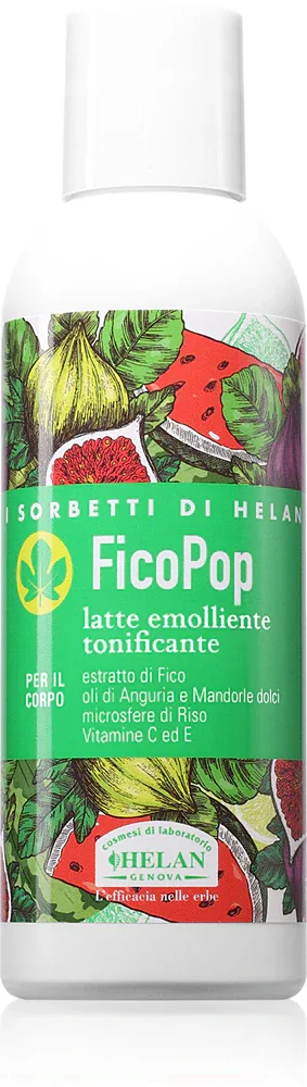 Helan I SORBETTI DI HELAN FicoPop Toning Softening Milk - Успокаивающий флюид для тела, 150 мл