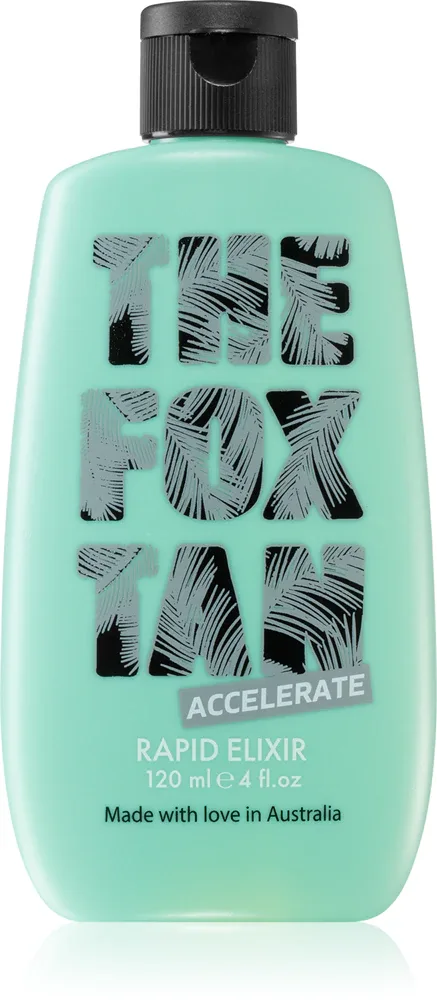 The Fox Tan Rapid Elixir - Крем для тела, ускоряющий загар, 120 мл