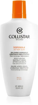 Collistar After Sun Moisturizing Restructuring After Sun Balm - Молочко после загара, 400 мл