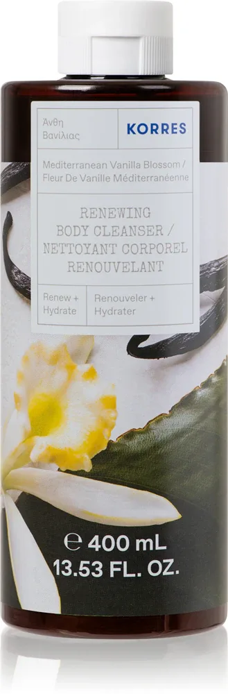 Korres Mediterranean Vanilla Blossom - Энергетический гель для душа