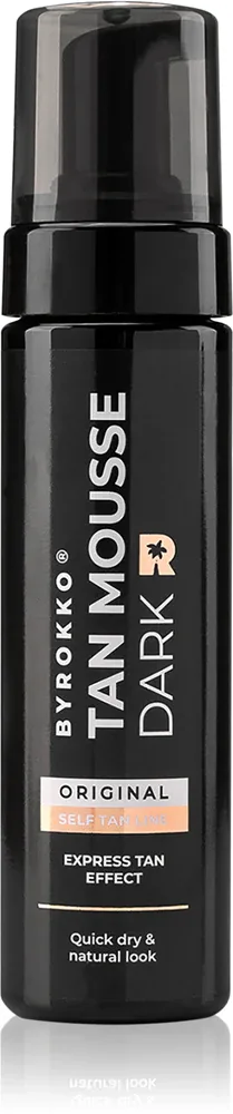 Автозагар для лица BYROKKO Tan Mousse мусс, для всех типов кожи, 200 мл