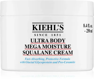 Kiehl's Ultra Body Mega Moisture Squalane Cream - Увлажняющий крем для тела, 250 мл