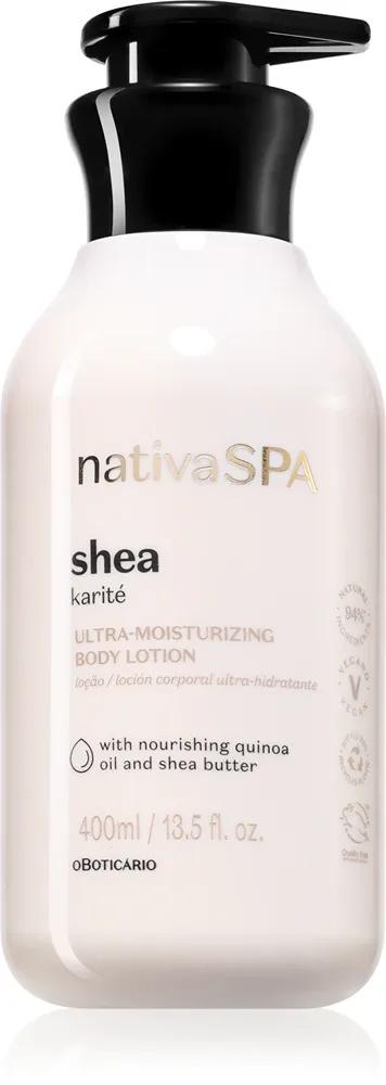 oBoticário Nativa SPA Karite - Млечко для тела, 400 мл