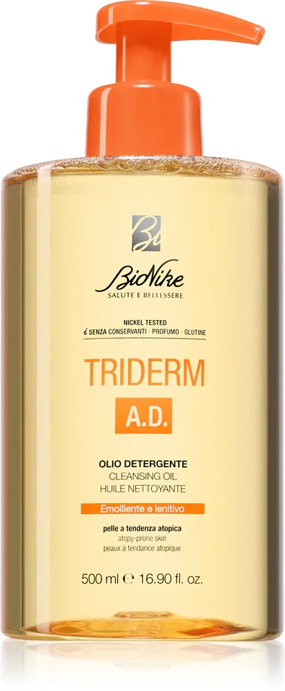 BioNike Triderm A. D. - Масляный гель для душа, 500 мл