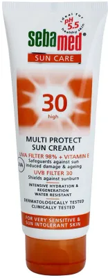 Sebamed Sun Care Multi Protect Sun Cream - Солнцезащитный крем SPF 30, 75 мл
