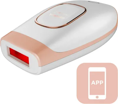 Concept IL3000 IPL Perfect Skin - Депилятор IPL для тела, лица, бикини и подмышек White and Rosegold, 1 шт