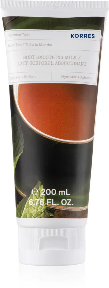 Korres Mint Tea - Успокаивающее увлажняющее молочко для тела, 200 мл