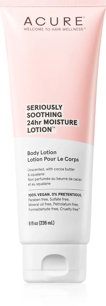 ACURE Seriously Soothing 24hr Moisture - Увлажняющее молочко для тела, 236 мл