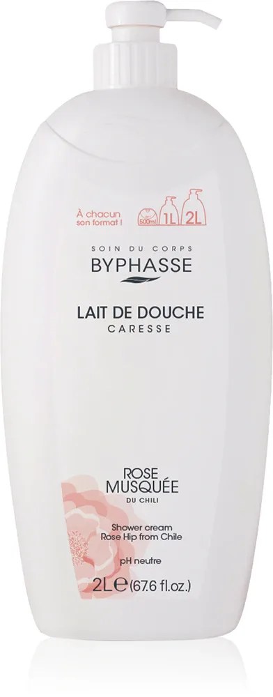 BYPHASSE Rose Hip - Крем для душа, 2000 мл