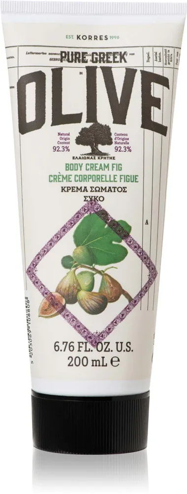 Korres Pure Greek Olive & Fig - Увлажняющее молочко для тела, 200 мл