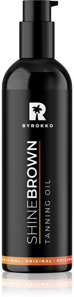 BYROKKO Shine Brown Tan Up! - Крем для тела, ускоряющий и продлевающий загар, 150 мл