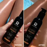BYROKKO Shine Brown Tan Up! - Крем для тела, ускоряющий и продлевающий загар, 150 мл — фото 4