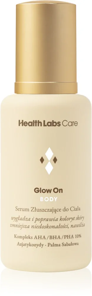 Health Labs Care Glow On - Сыворотка для тела с эффектом отшелушивания, 100 мл