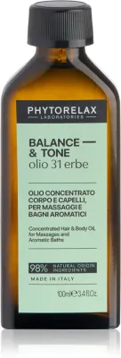 Массажное масло для тела Phytorelax Laboratories 31 Herbs расслабляющее, увлажняющее, 100 мл