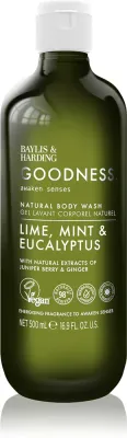 Baylis & Harding Goodness Awaken Senses - Освежающий гель для душа аромат Lime, Mint & Eucalyptus, 500 мл