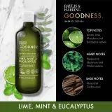 Baylis & Harding Goodness Awaken Senses - Освежающий гель для душа аромат Lime, Mint & Eucalyptus, 500 мл — фото 3