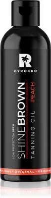 BYROKKO Shine Brown Peach - Олейк охраныющий вспомагающий опалание SPF 6, 150 мл