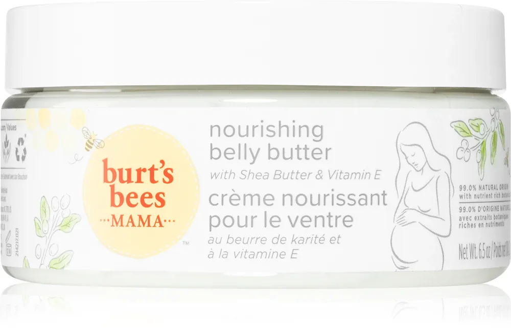 Burt’s Bees Mama Bee - Питательное масло для тела на талию и живот, 185 г