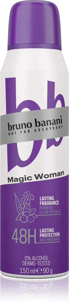 Bruno Banani Magic Woman - Антиперспирант 48 часов, 150 мл