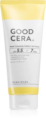 Holika Holika Good Cera - Крем увлажняющий для лица и тела с церамидами, 200 мл