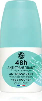 Yves Rocher 48 H - Антиперспирант в шарике Algae from Brittany, 50 мл