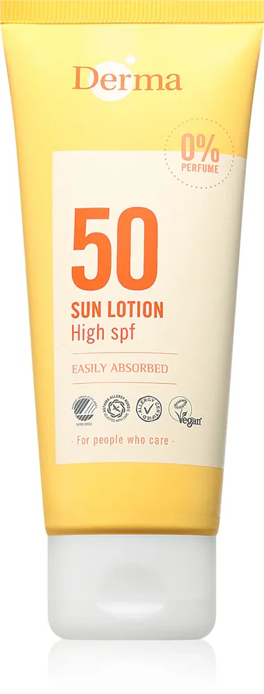 Derma Sun Lotion - Молочко для загара SPF 50, 100 мл