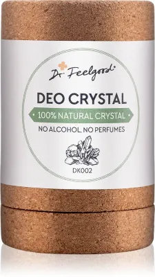 Dr. Feelgood Deo Crystal - Дезодорант минеральный, 115 г