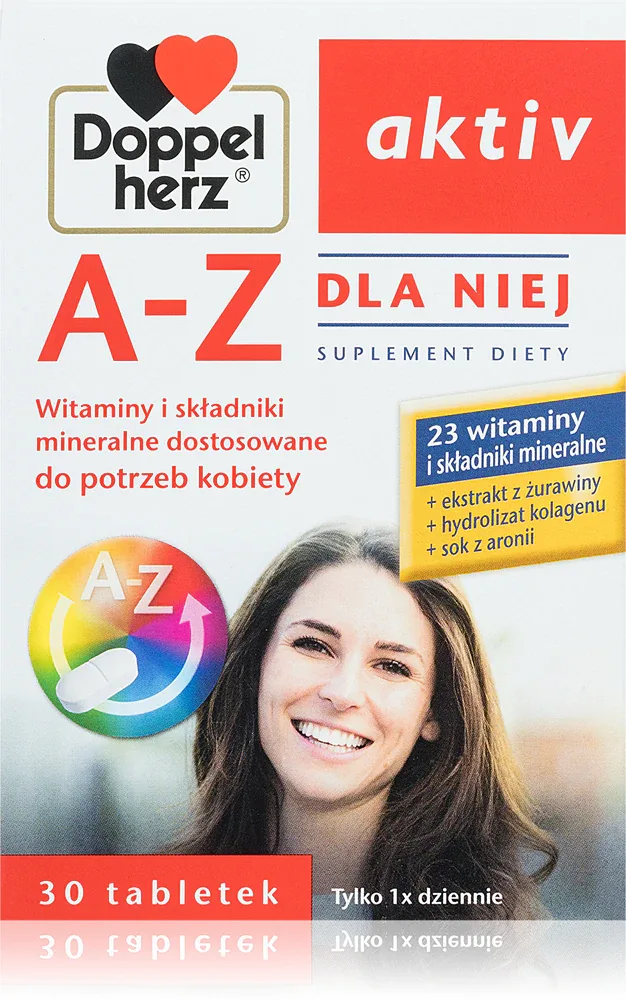 Doppelherz active A-Z Dla Niej - Таблетки с мультивитаминным комплексом
