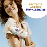 NIVEA SUN Sensitive Immediate - Молочко для загара для чувствительной кожи SPF 50+, 200 мл — фото 4