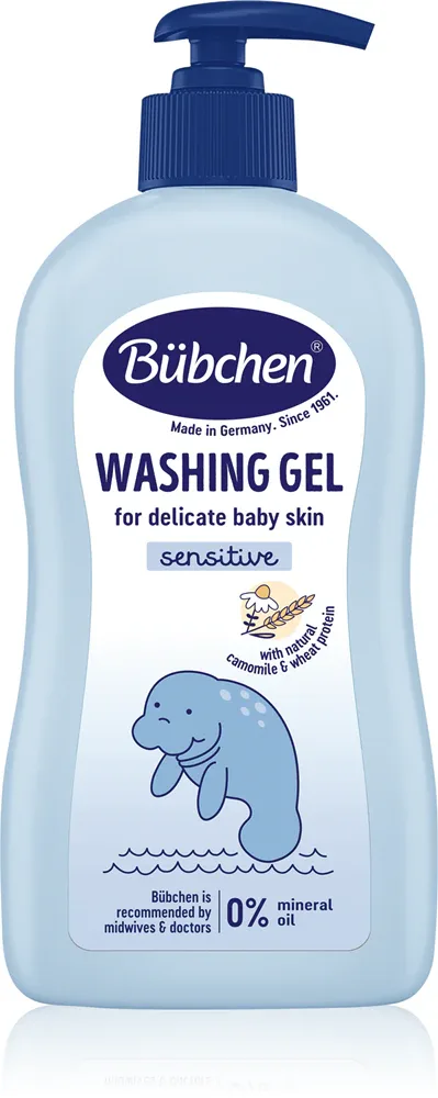 Bübchen Wash - Гель для детского ухода с ромашкой и экстрактом овса