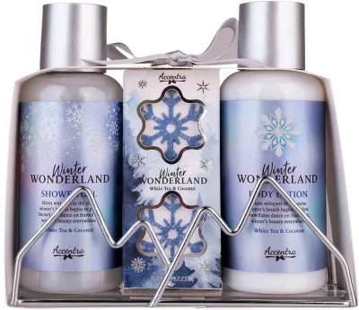 Accentra Winter Wonderland - Набор для ванны - подарочный, 4 шт