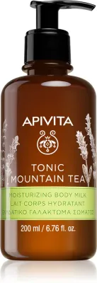 Apivita Tonic Mountain Tea Moisturizing Body Milk - Увлажняющее молочко для тела, 200 мл