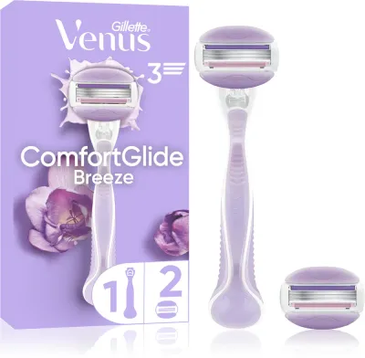 Gillette Venus ComfortGlide Breeze - Бритва + сменные лезвия, 1 шт